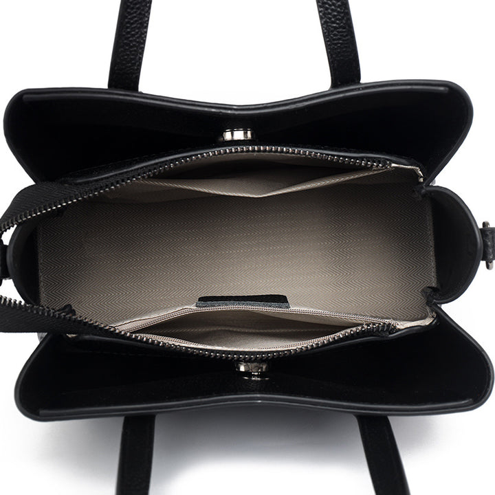 Textured Leather Tote Bag Stornfield 1785771205
