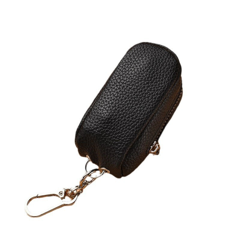Compact Leather Keychain Pouch Stornfield