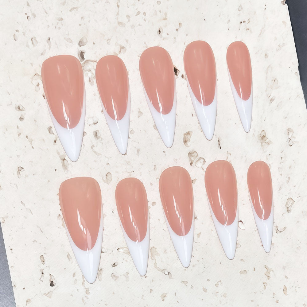 Elegant French Tip Nail Kit