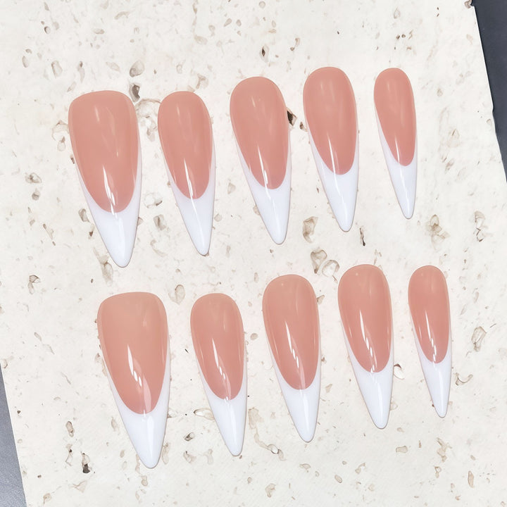Elegant French Tip Nail Kit