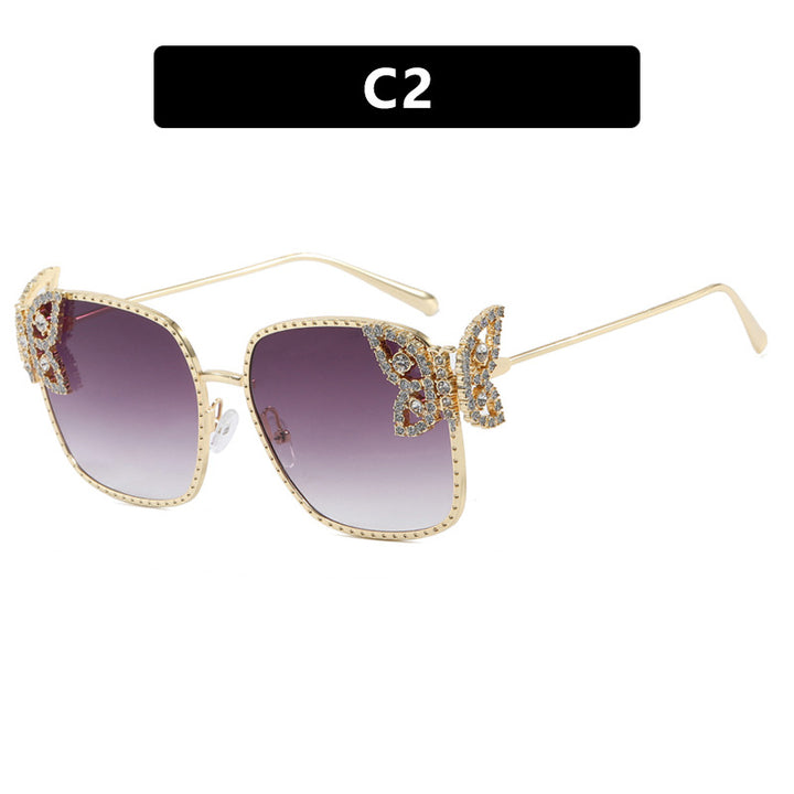 Ladies extravagant glasses with sparkling accents Stornfield