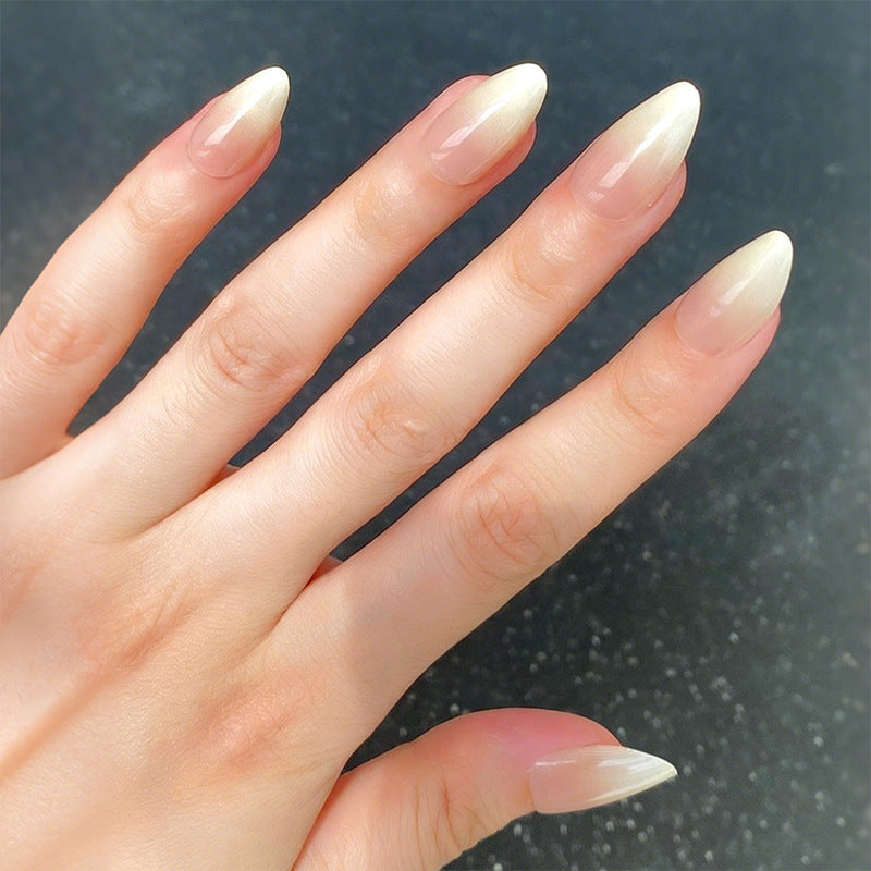 Acrylic nails with elegant ombre design Stornfield