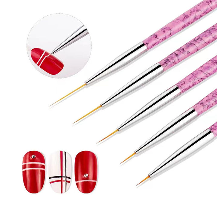 Professional Fine Detail Nail Art Brushes Set Stornfield