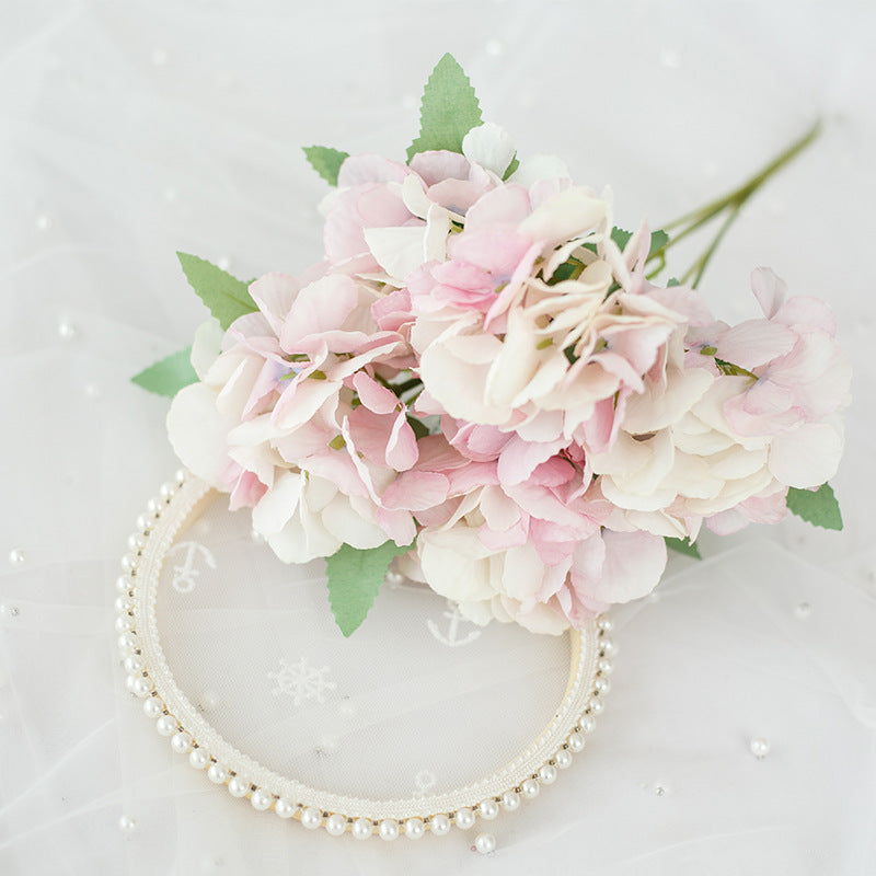 Artificial Hydrangea Flower Bouquet