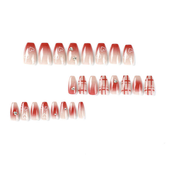 Elegant Nail Art with Glitter Accents Stornfield