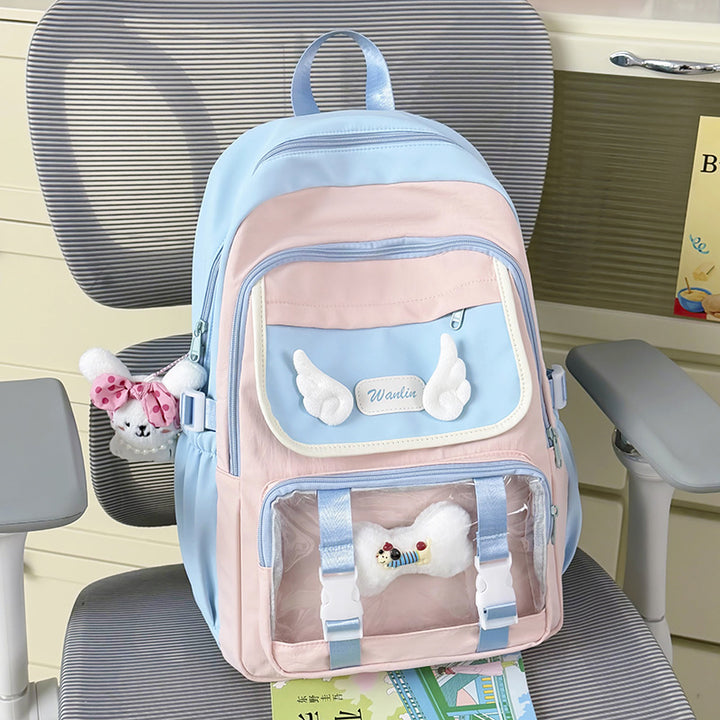 Multi-Pocket Transparent Backpack Stornfield