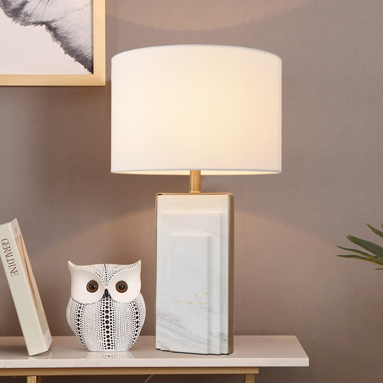 Contemporary Marble Base Table Lamp