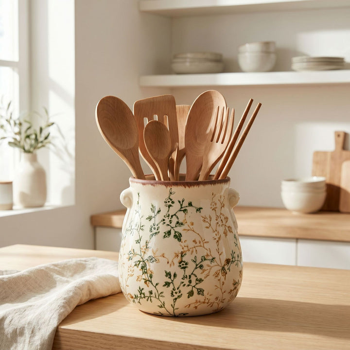 Handcrafted ceramic flower pot Stornfield