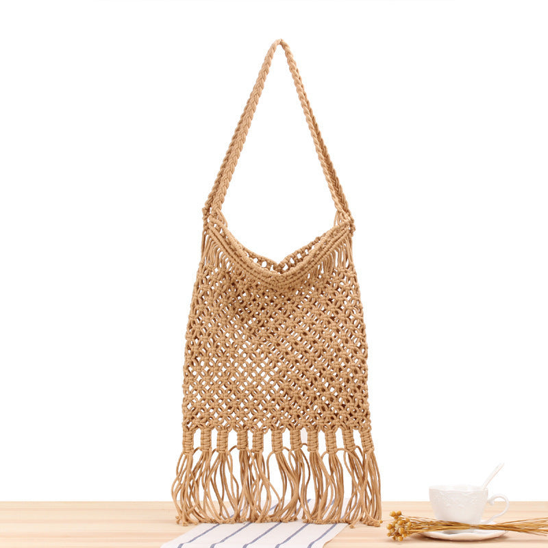 Versatile Macrame Tote Bag Stornfield