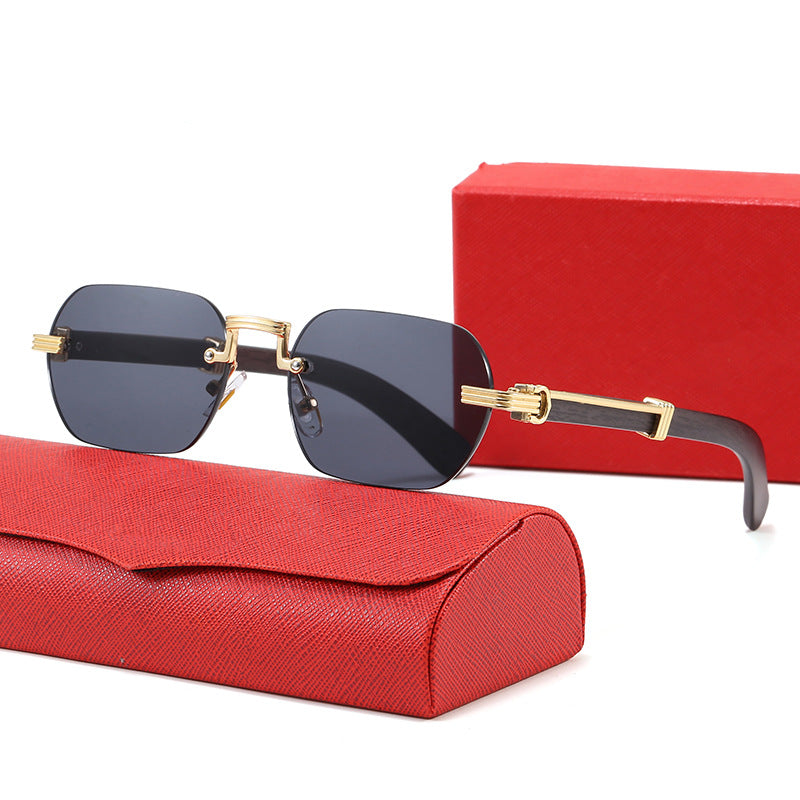 Women's Geometric Designer Sunglasses with Luxurious Metal Frame Stornfield