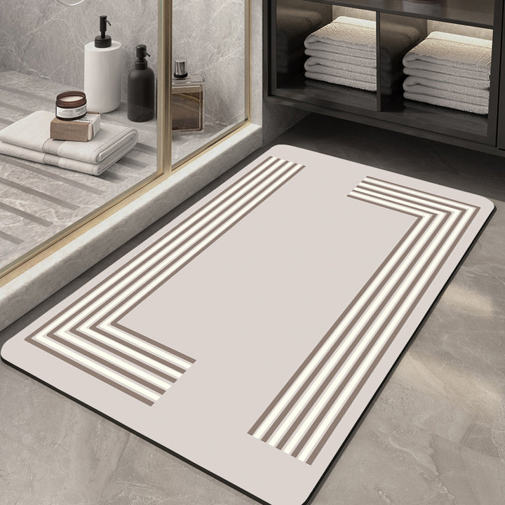 Stylish Modern Bathroom Mat Stornfield