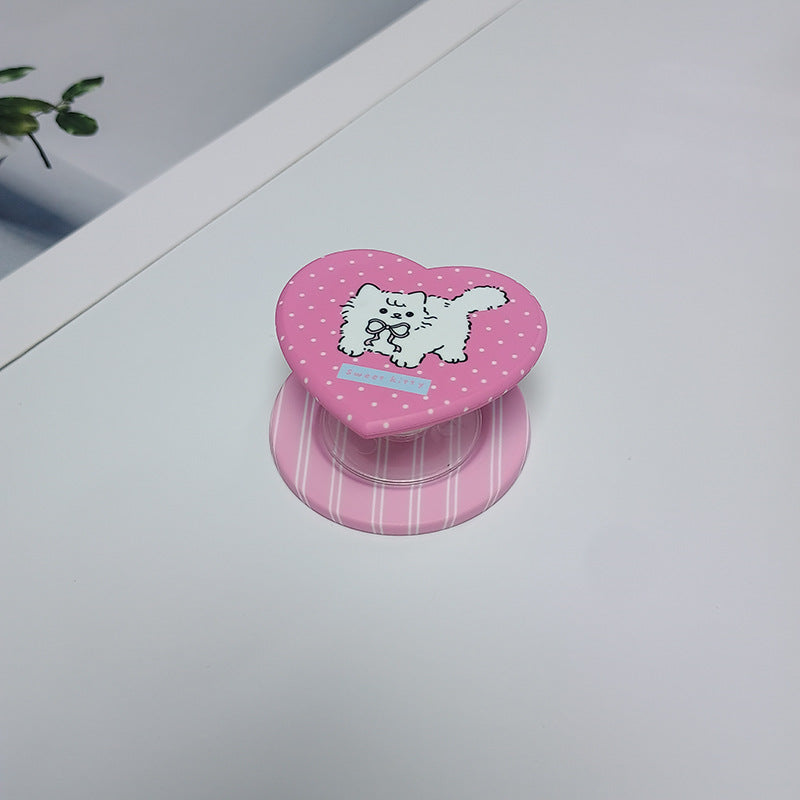 Heart-Shaped Character Phone Grip Stornfield