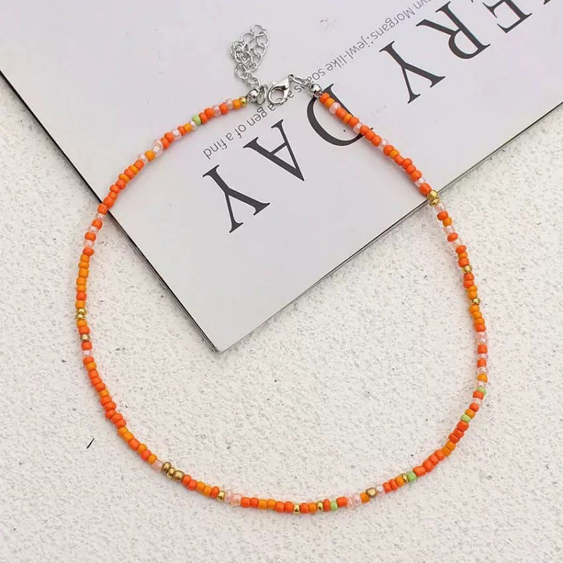 Handcrafted Beaded Choker Necklace Stornfield