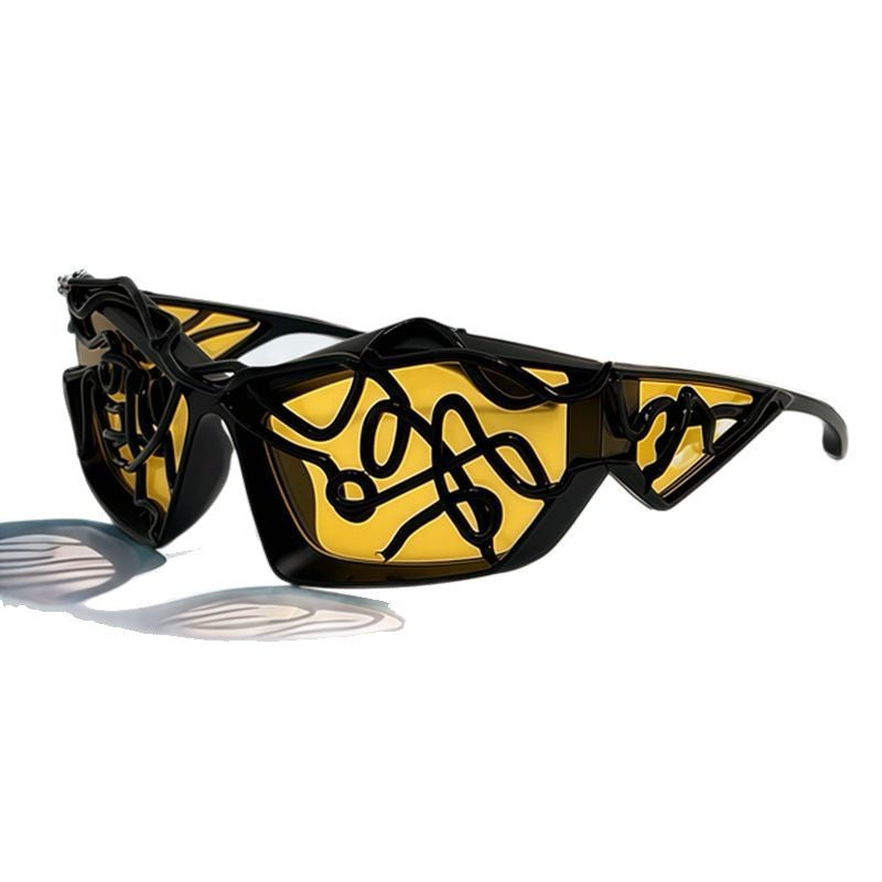 Women's Sporty Sunglasses with Futuristic Design Stornfield