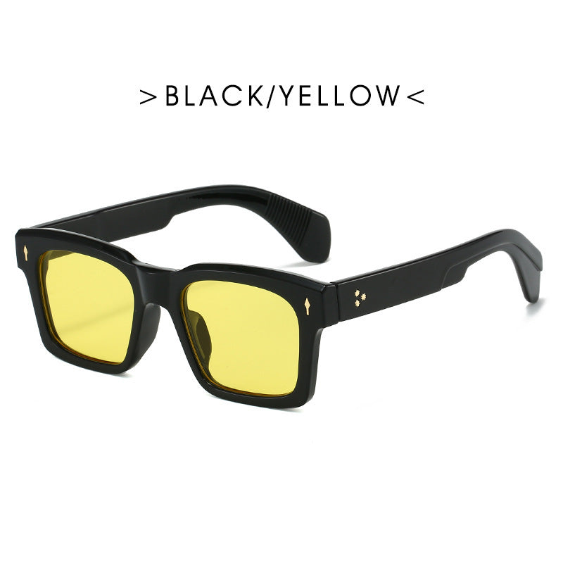 Women's modern sunglasses in claro-geometric design Stornfield