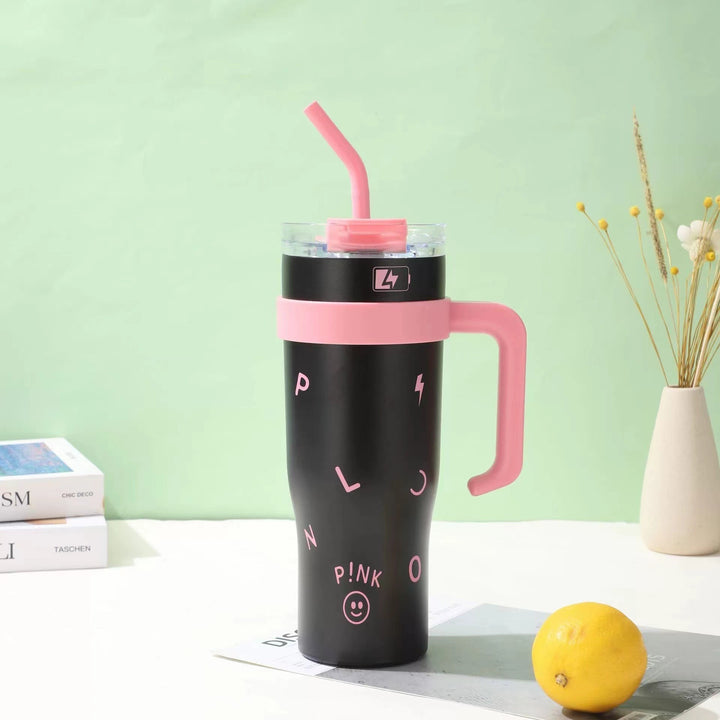 Women's insulated cup with integrated straw Stornfield