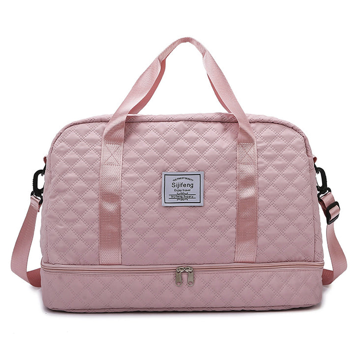 Quilted Travel Weekender Bag