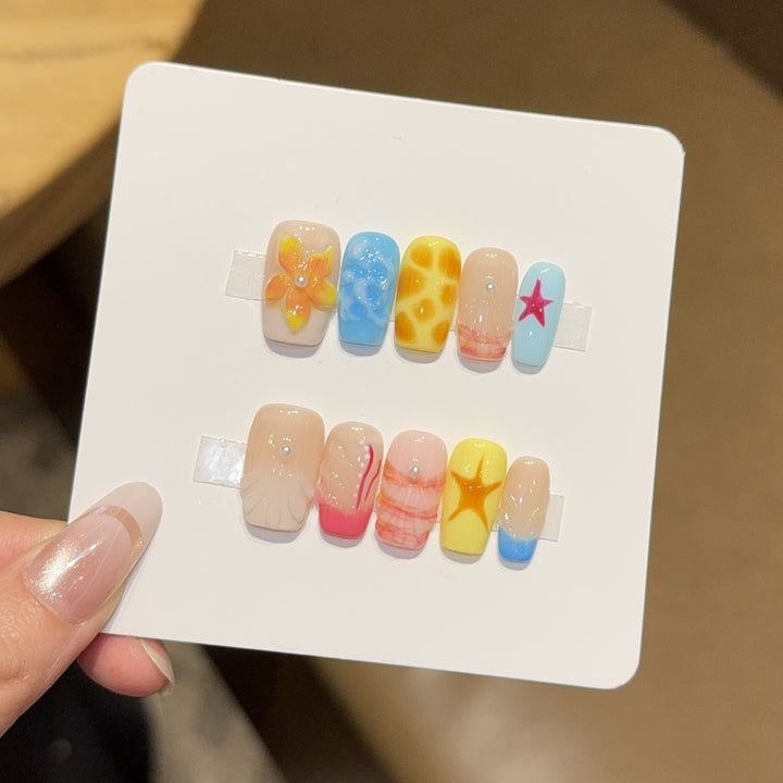 Creative Art Nails with Colorful Designs Stornfield