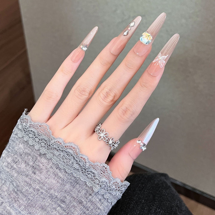 Premium Decorative Press-On Nail Extensions Stornfield 1787316116