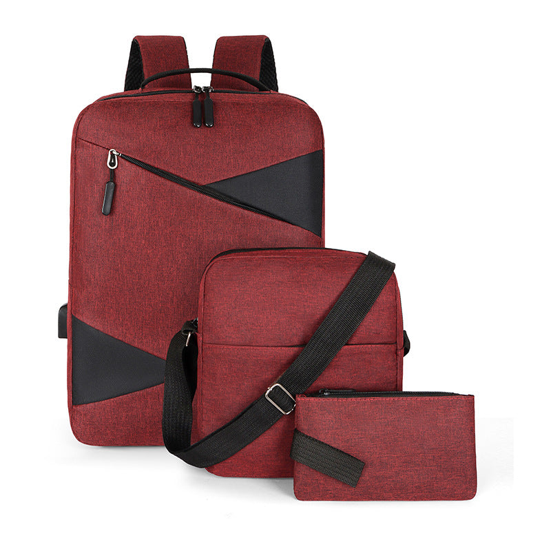 Versatile Multi-Compartment Backpack Set Stornfield