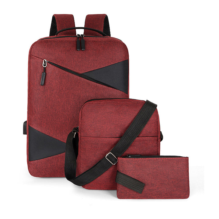 Versatile Multi-Compartment Backpack Set Stornfield