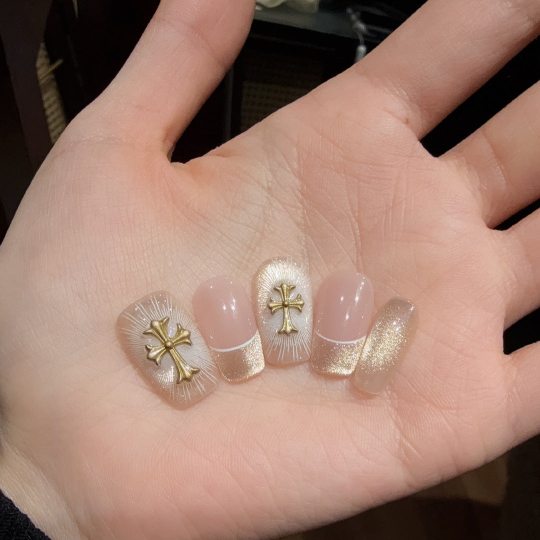 Decorative Press-On Nail Set Stornfield