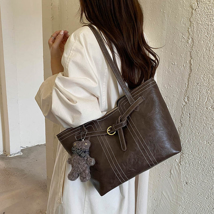 Stylish Leather Tote Bag