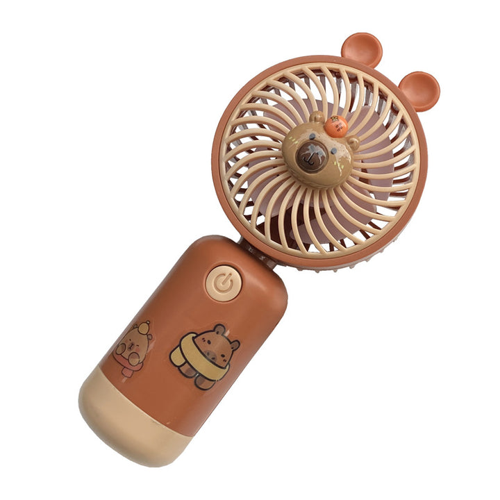 Unisex Portable Hand Fan in Cute Animal Design Stornfield