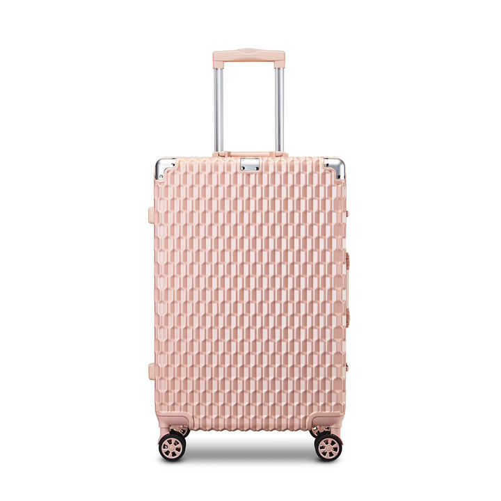 Unisex Honeycomb Textured Hard Shell Travel Suitcase Stornfield