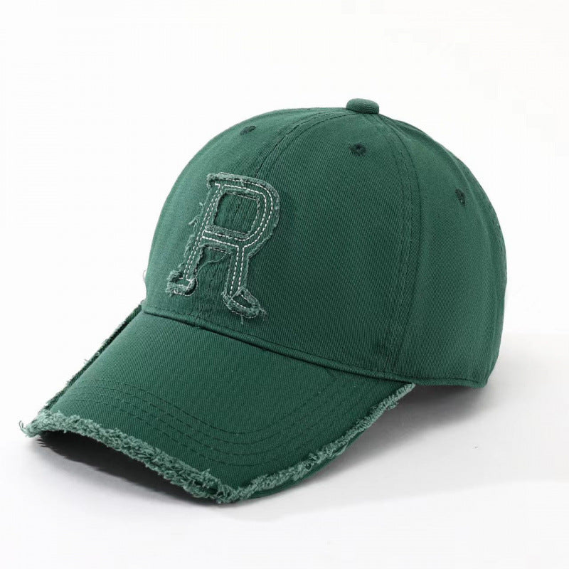 Women's Distressed Embroidered Baseball Cap Stornfield