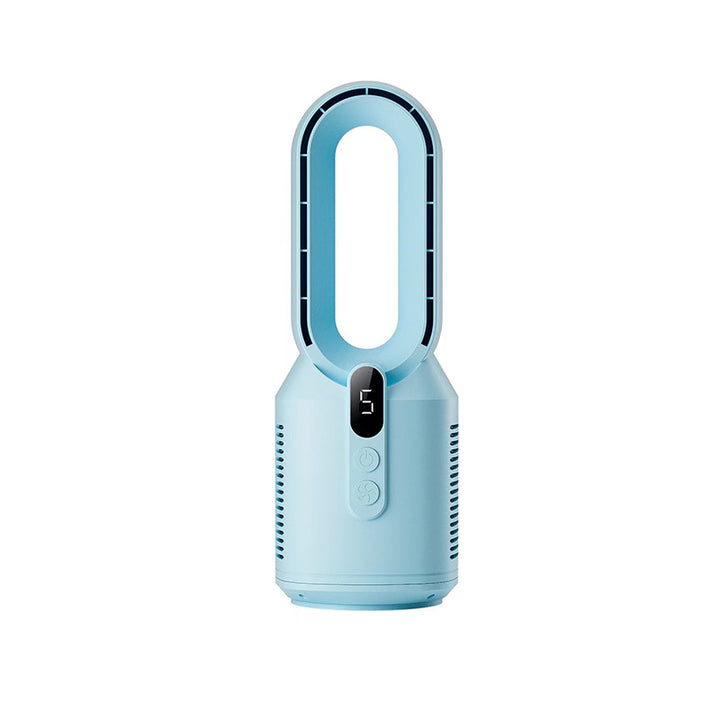 Cooling bladeless tower fan with HEPA air purifier and LED display Stornfield