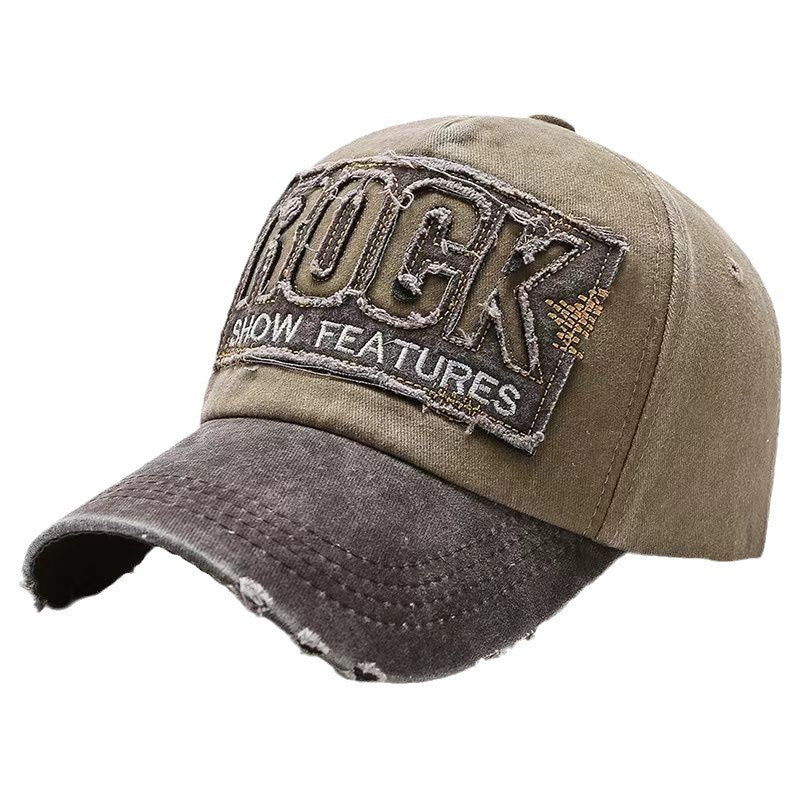 Men's Distressed Graphic Adjustable Baseball Cap Stornfield