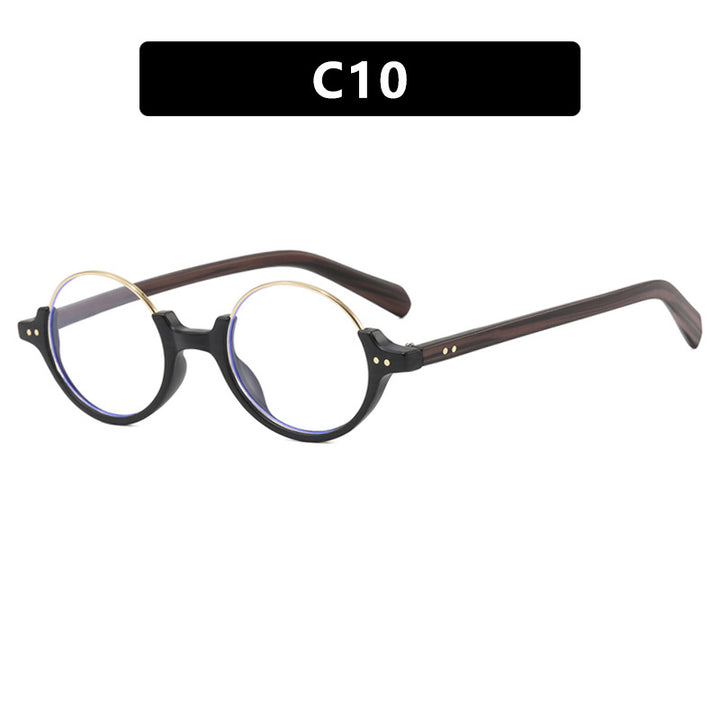 Women's round sunglasses with elegant plastic frame Stornfield
