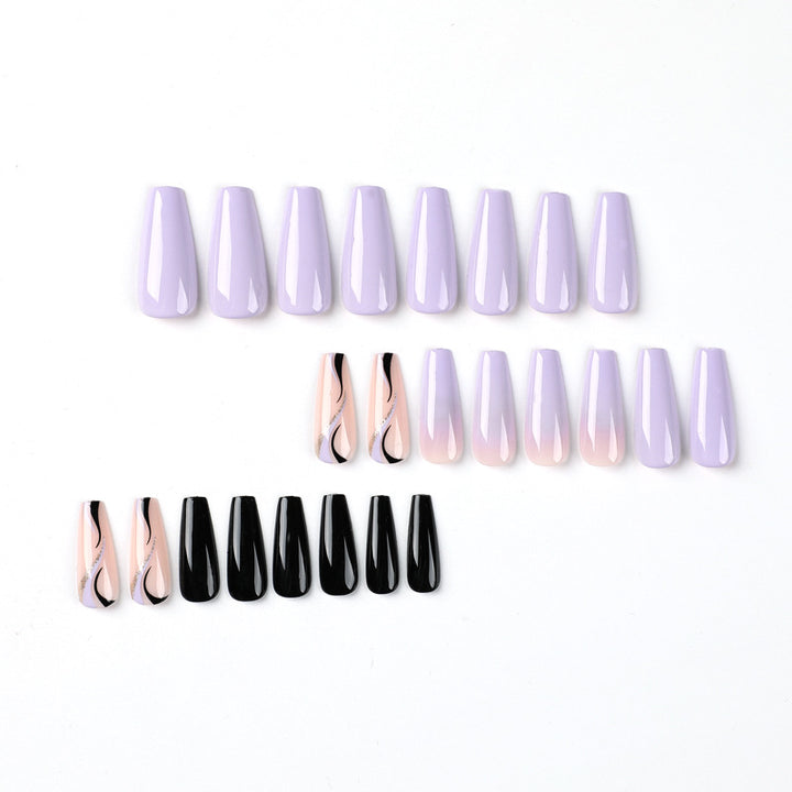 Artistic Nail Extensions in Elegant Design Stornfield