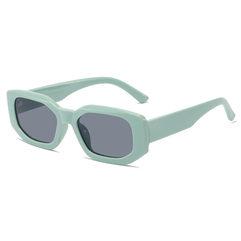 Ladies' fashionable square sunglasses with distinctive Stornfield frame