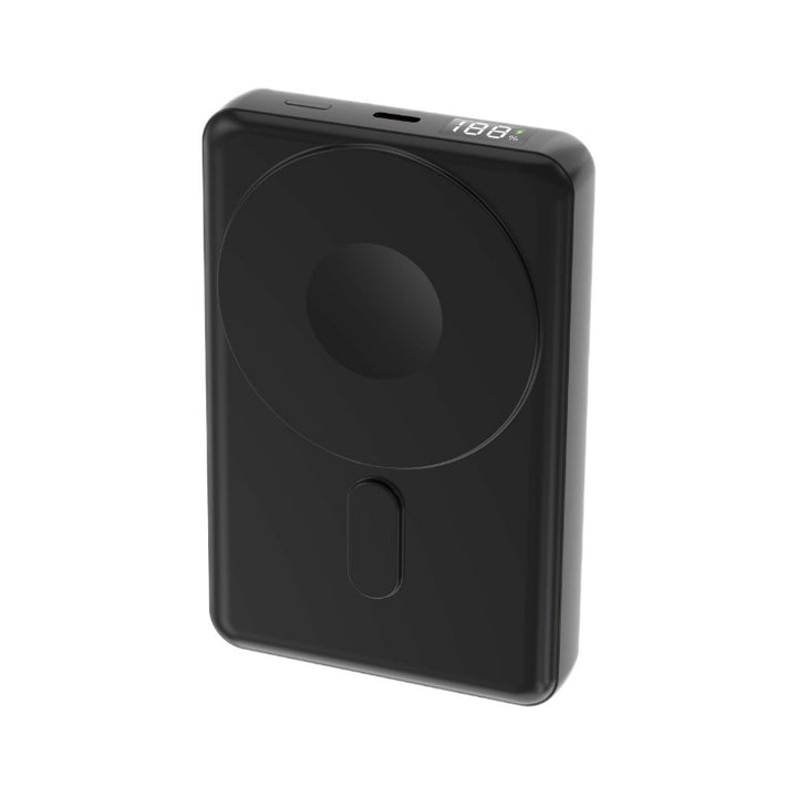 Portable power bank with multifunctional LED display and integrated cable management Stornfield