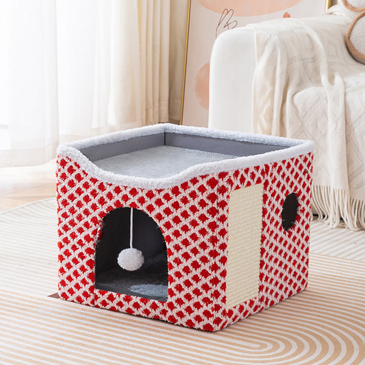 Cozy Plush Cat Hideout Stornfield