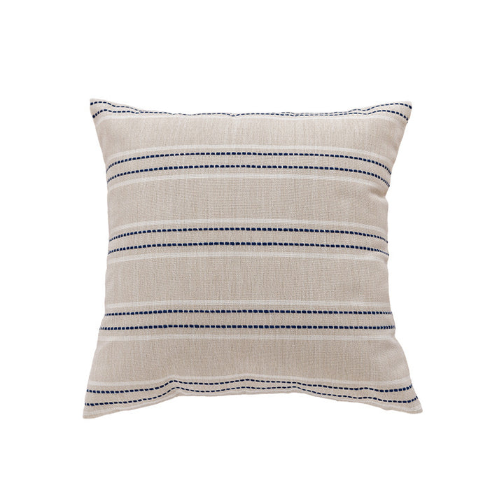 Soft Structured Stripe Decorative Cushion