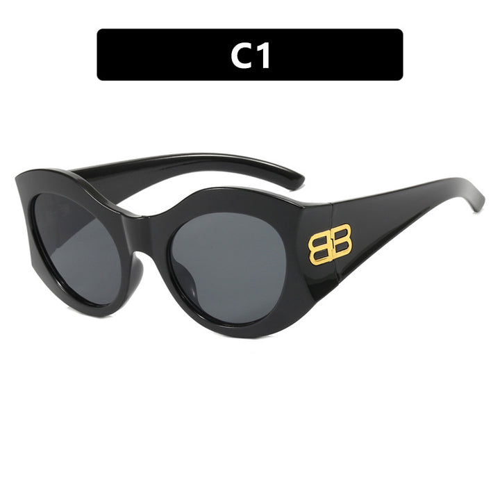 Ladies stylish Cat-Eye sunglasses with high-gloss design and protective lenses Stornfield