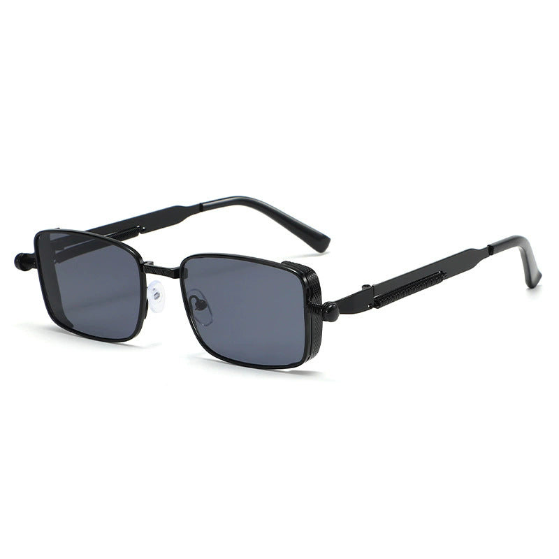 Men's Retro-Inspired Metal Frame Sunglasses Stornfield