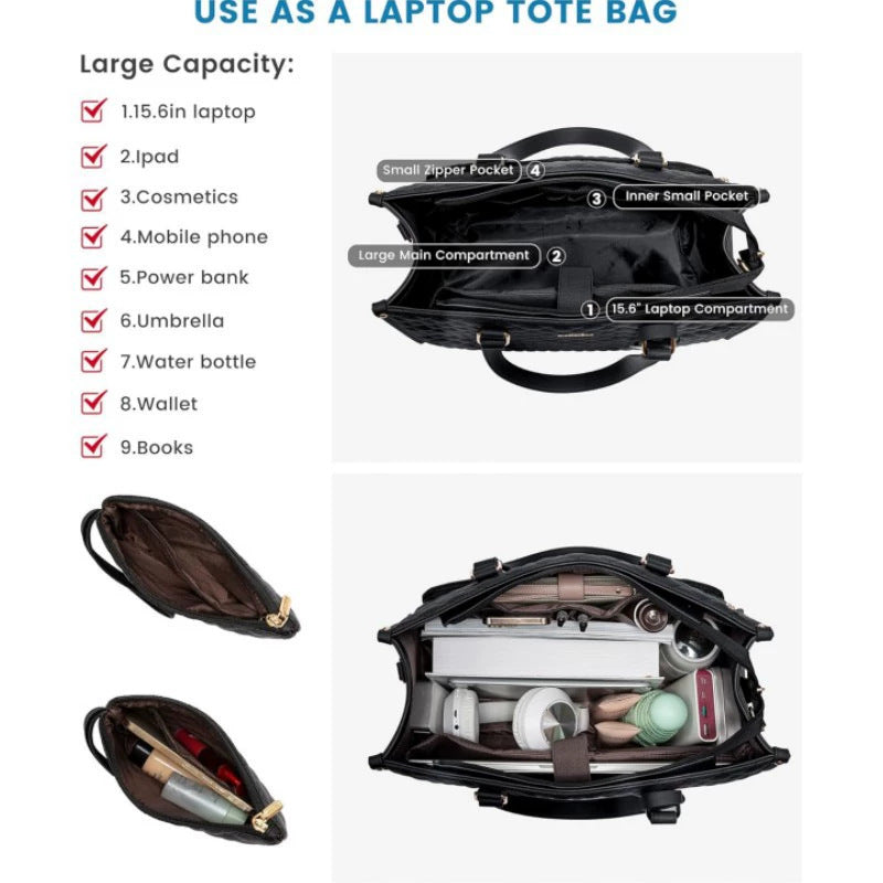 Insulated Multi-Compartment Tote Bag Stornfield