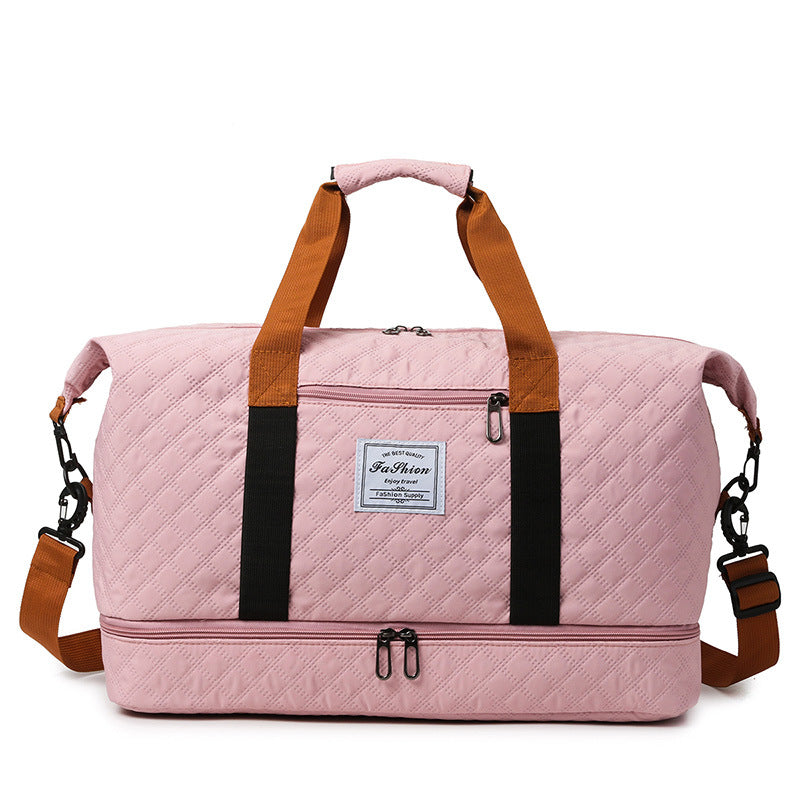 Quilted Multi-Functional Travel Duffle