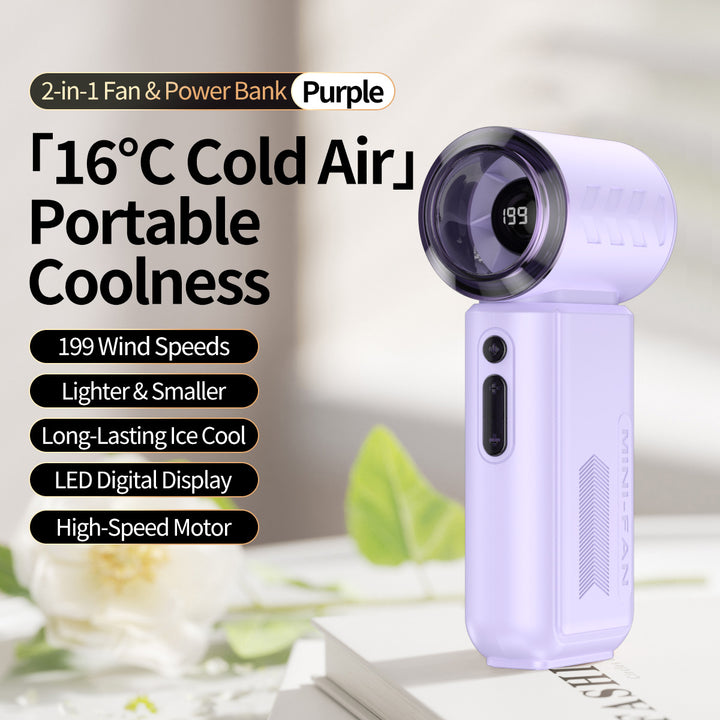 Portable Cooling Fan for Women with Power Bank Stornfield