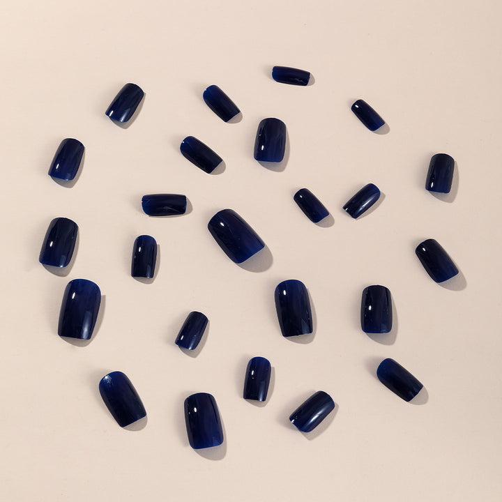 Glossy Long Square Nail Extensions Stornfield