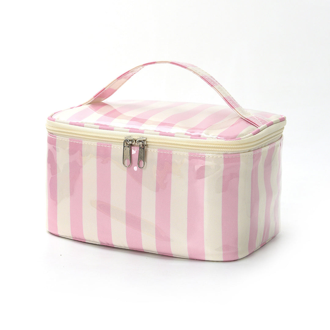 Cosmetic organizer with carry handle and water-repellent coating Stornfield