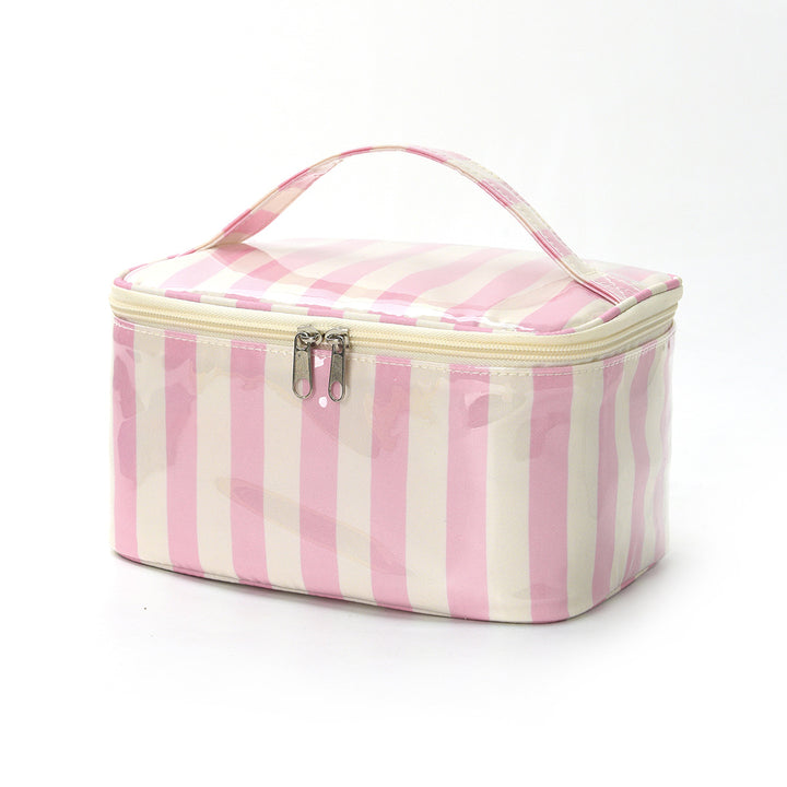 Cosmetic organizer with carry handle and water-repellent coating Stornfield