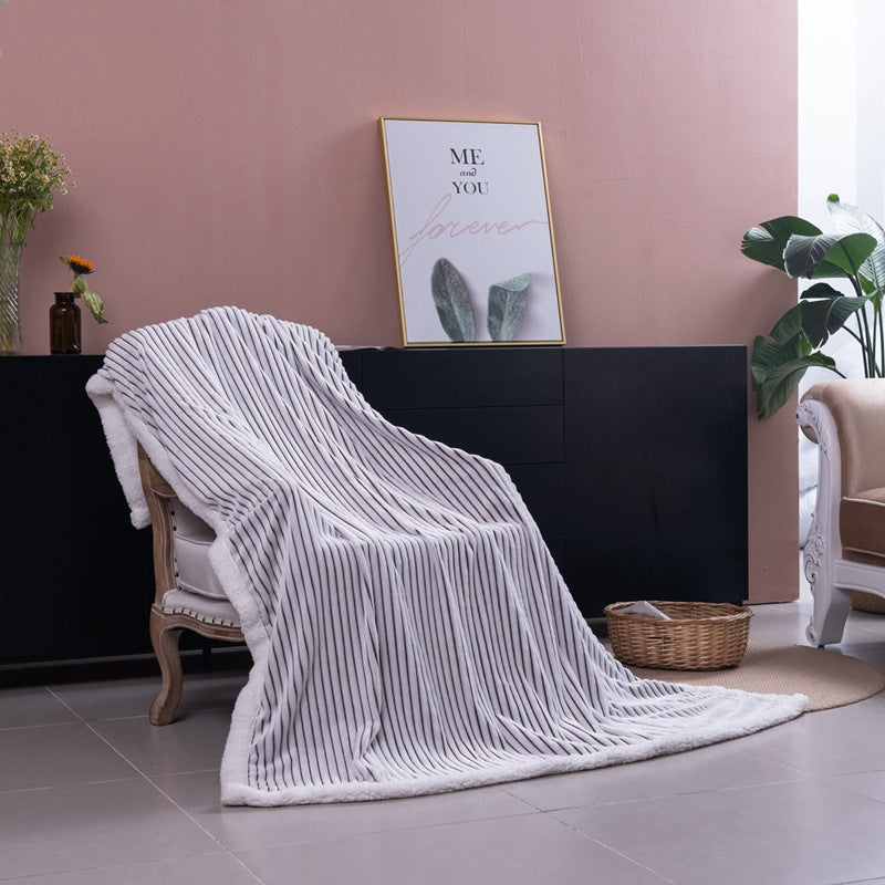 Women's luxurious and soft cuddle blanket with velvety surface Stornfield