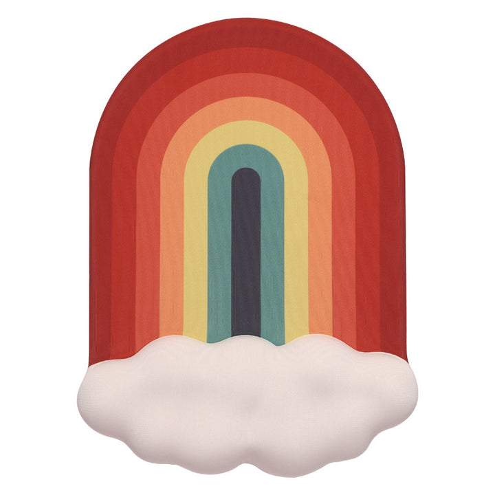 Creative Rainbow Shaped Mouse Pad