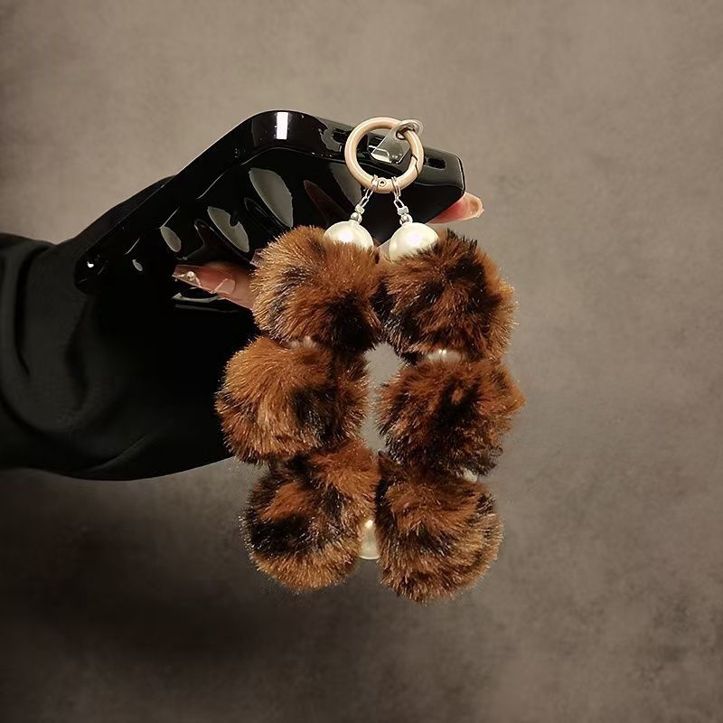 Decorative Fur Pom Pom Keychain Stornfield