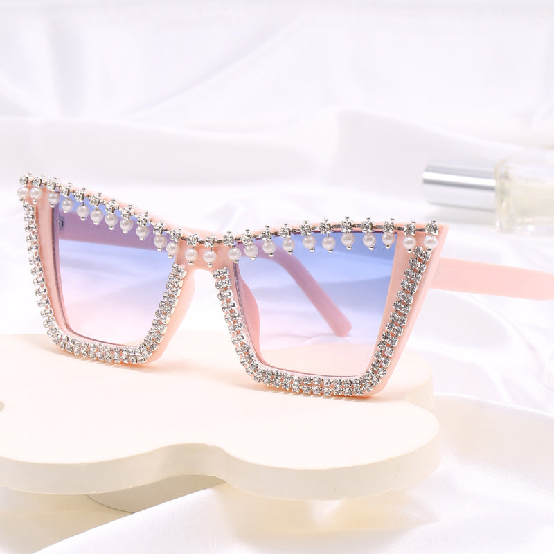 Ladies Glamorous Designer Sunglasses with Sparkling Frame Stornfield